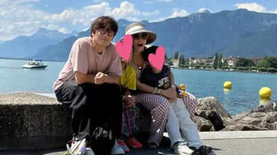 Actor Ji Sung and Lee Bo Young capture precious moments on family vacation, see pics!