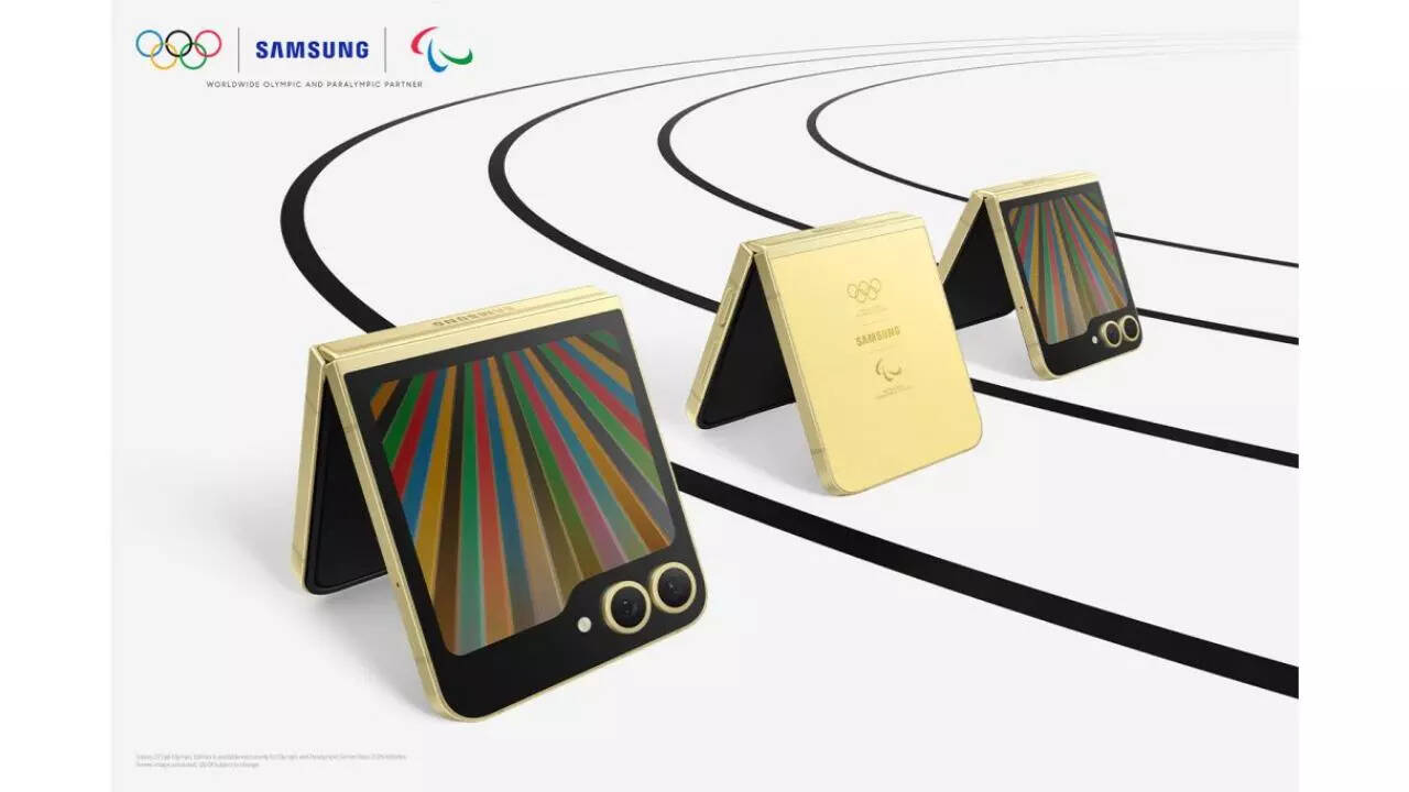 Samsung Galaxy Z Flip 6 Olympic Edition foldable smartphone 