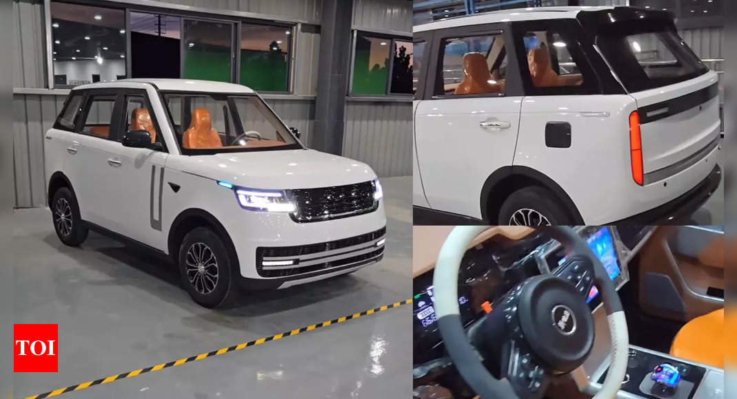 Ugliest Range Rover copy you’ve ever seen and it’s obviously Chinese