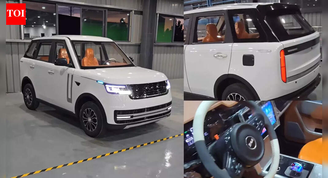 Ugliest Range Rover copy you've ever seen and it's obviously Chinese ...