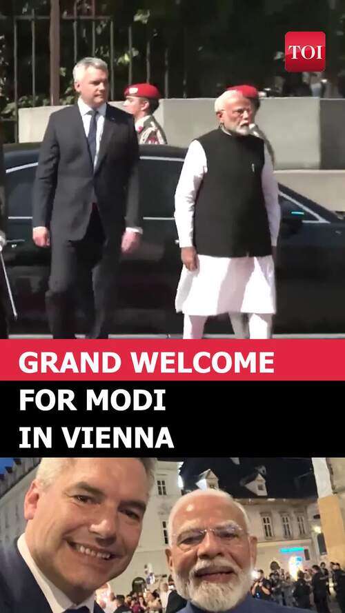 Modi In Vienna: Ceremonial Reception For Indian PM's Historic Visit I Watch