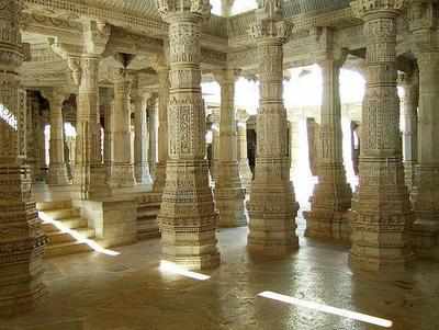 The architectural beauty of Ranakpur