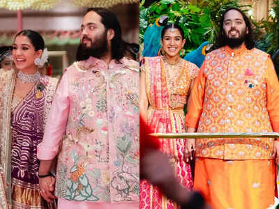 Anant Ambani and Radhika Merchant's stylish unseen pictures from their pre-wedding celebrations