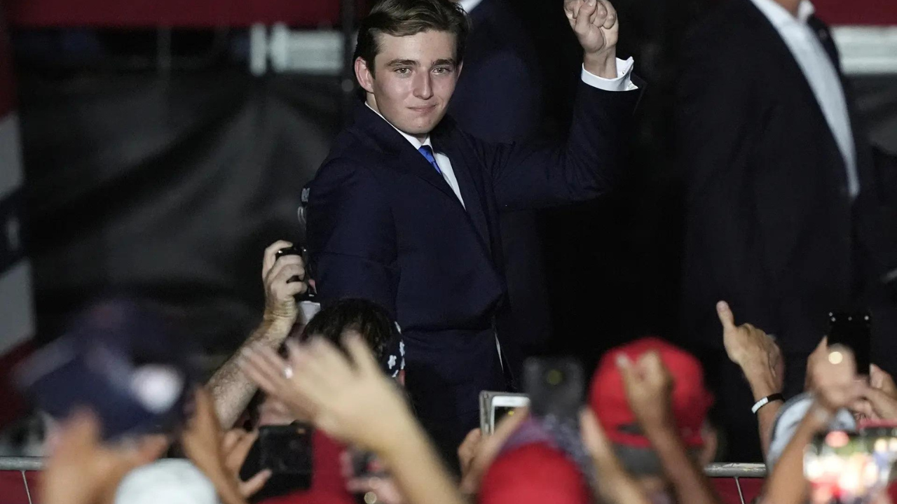 Barron Trump Makes Headlines with First Public Appearance at Fathers Rally
