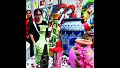 Handicraft exhibition at CCSU campus