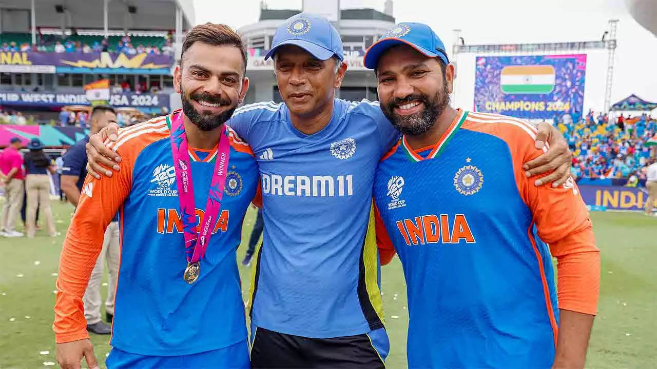 ‘The gesture by Rohit Sharma and Virat Kohli…’: VVS Laxman hails Rahul Dravid’s T20 World Cup victory celebrations – Watch – Times of India