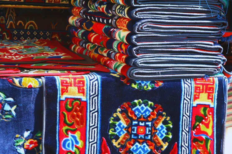 Tibetan carpets