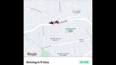 ‘Ghost chasing delivery guy … ‘: Netizens react as Swiggy’s order tracking screen goes viral | Pune News – Times of India