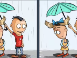 Spot 5 differences in this rainy-day image