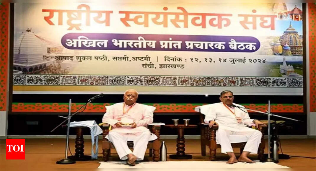 Three-day meet of RSS 'prant pracharaks' begins in Ranchi | Ranchi News ...