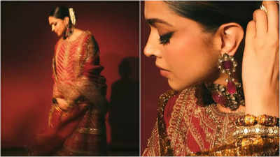 Deepika wedding look best sale