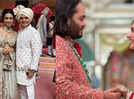 Parthiv Gohil and Manasi Parekh Gohil attend Anant Ambani and Radhika Merchant's wedding in traditional style