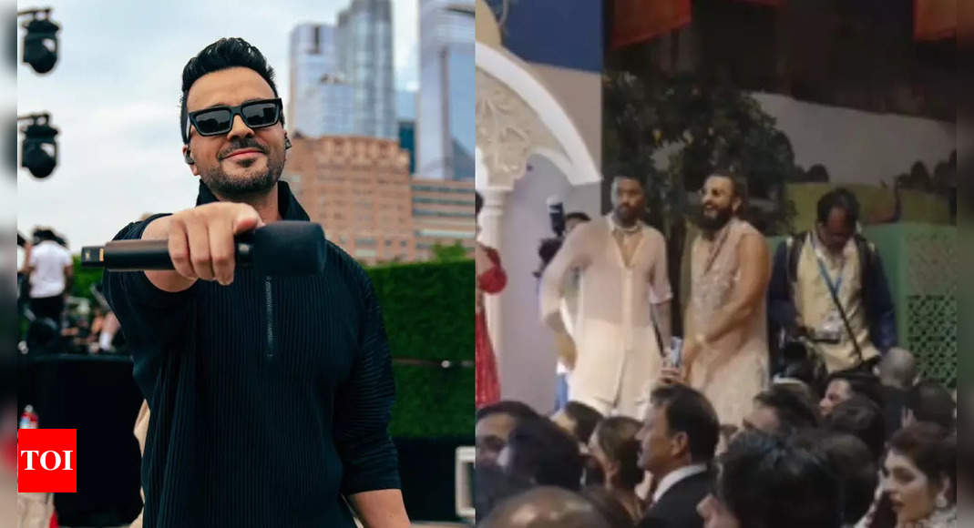 Anant Ambani and Radhika Merchant’s Wedding: ‘Despacito’ Luis Fonsi makes Ranveer Singh, Hardik Pandya, and other guests go gaga with his performance | Hindi Movie News