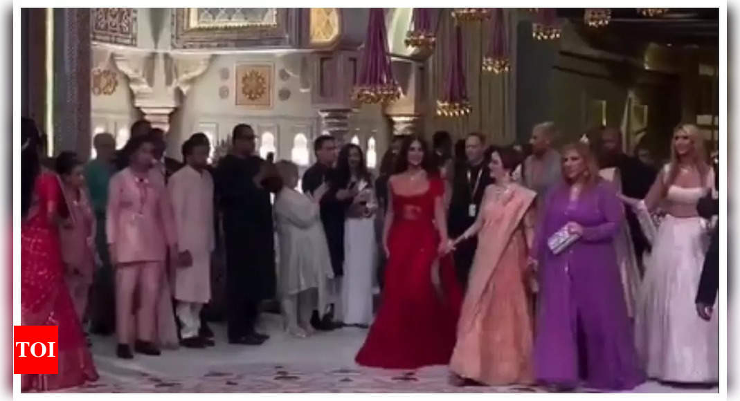 Nita Ambani welcomes Kim Kardashian to celebrations