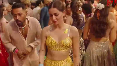 Hardik Pandya and Ananya Panday dazzle on the dance floor at Anant Ambani-Radhika Merchant wedding - Watch