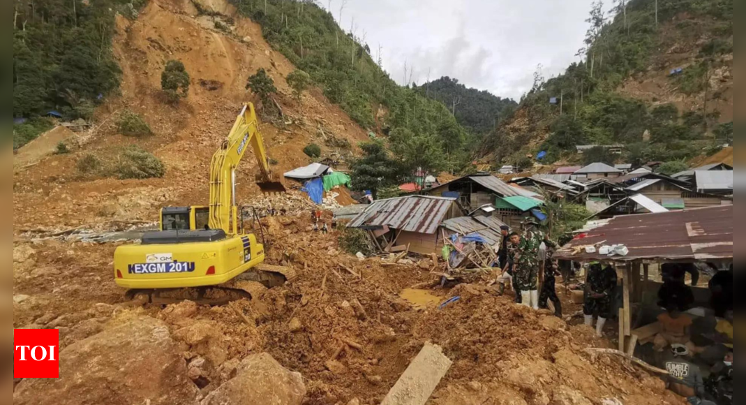 27 dead, 15 missing as Indonesia ends landslide search – Times of India