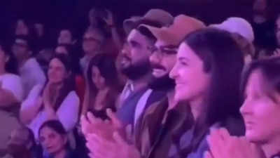 Virat Kohli, Anushka Sharma attend Krishna Das kirtan in London - Watch