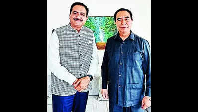 Mizoram CM Lalduhoma meets Godrej Group president in Mumbai