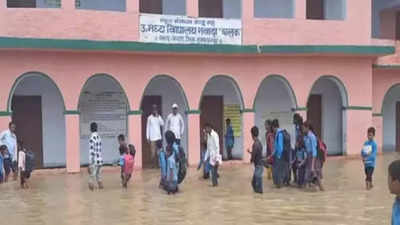 Bihar floods: Thousands cut off, schools submerged and homes flooded