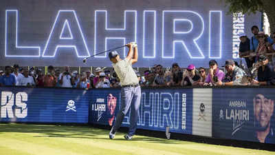 Anirban Lahiri takes 4-shot lead in Spain