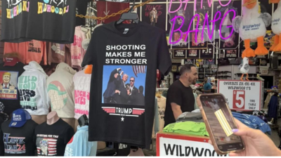 Just hours after Donald Trump shooting, T-shirts go on sale in China