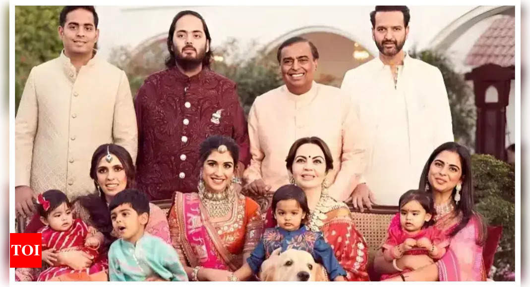 Anant Ambani-Radhika Merchant’s Wedding: Ambani family leaves for the ‘Mangal Utsav’ | Hindi Movie News