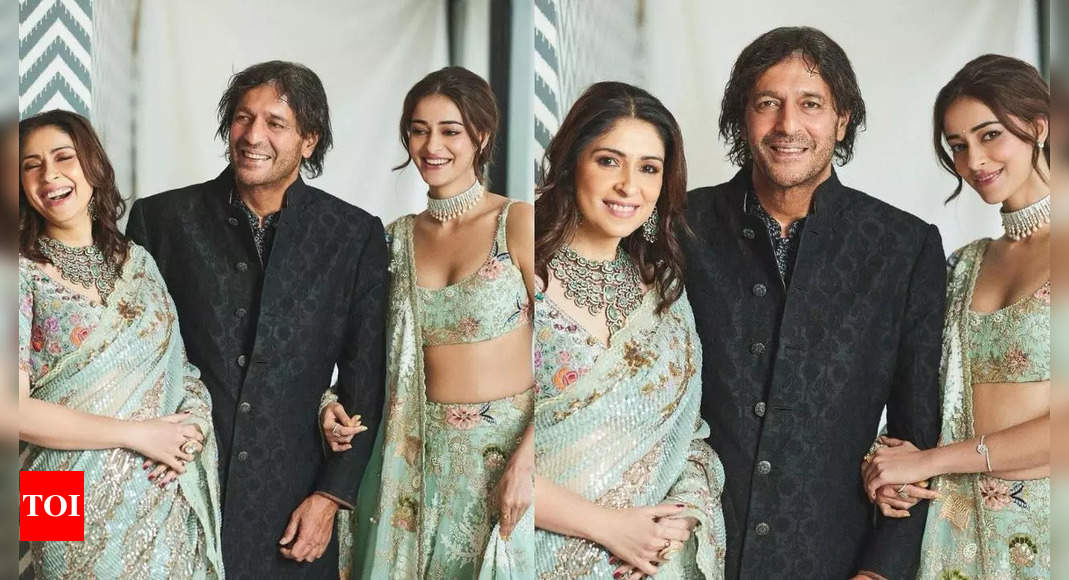 Ananya Panday shares heartwarming family pictures on Instagram after attending Ambanis festivities; Says,’ Biggest Blessings’ | Hindi Movie News