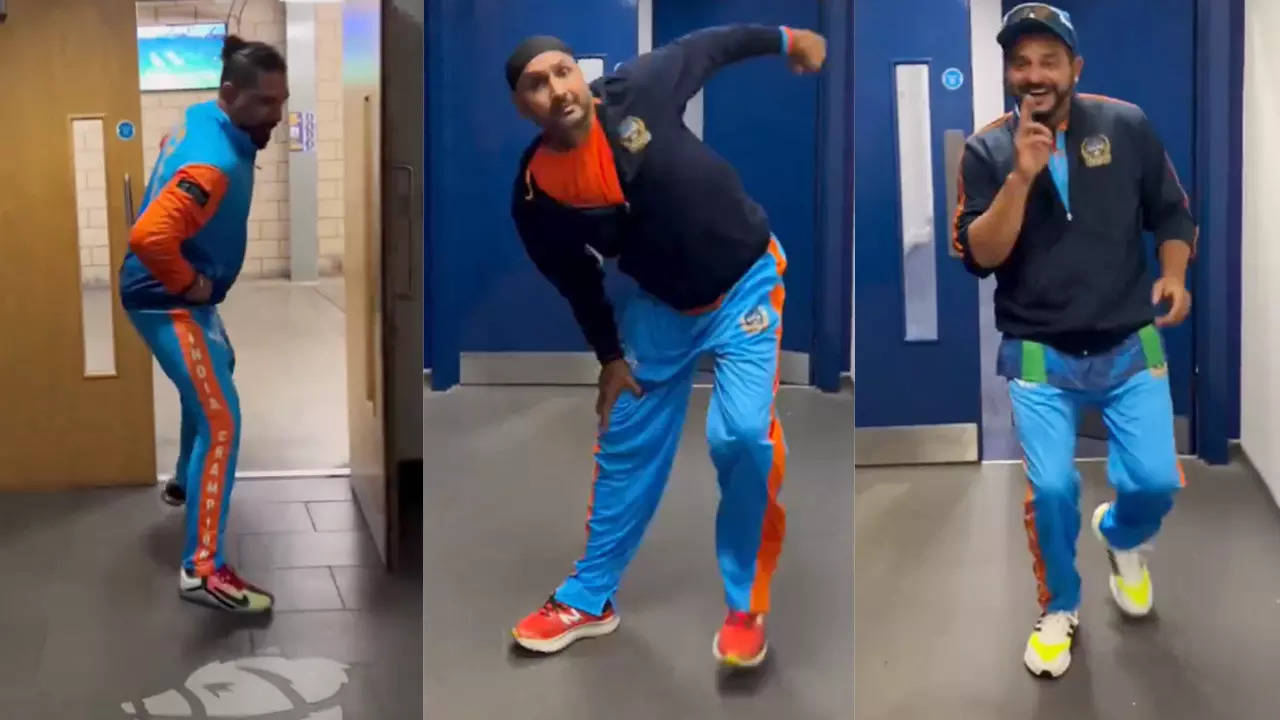 ‘Tauba Tauba’: Yuvraj Singh’s hilarious celebration video goes viral – Times of India