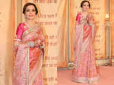 Nita Ambani's sari look at Mangal Utsav