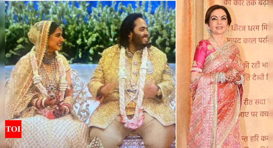 Anant-Radhika wedding: After reception, the Ambanis to host a special party for staff – Times of India