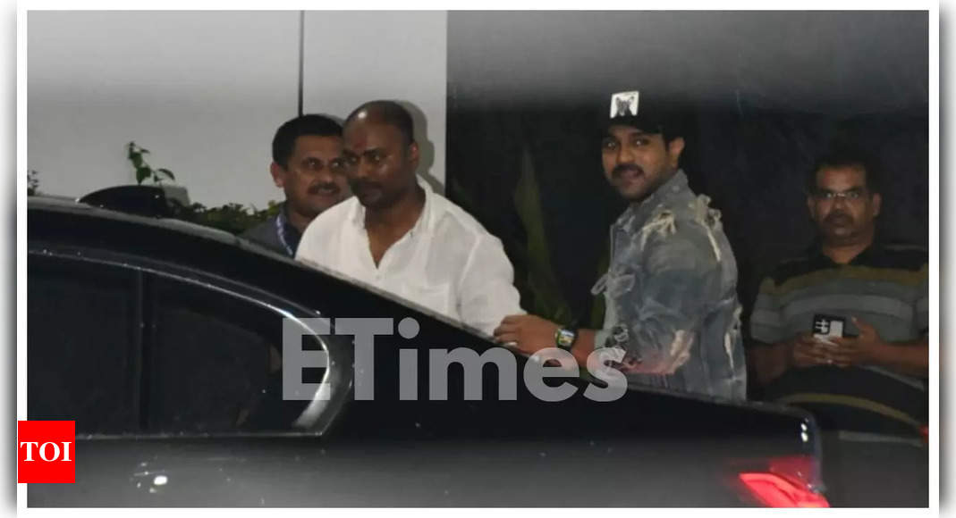 Ram Charan heads back home after attending Anant Ambani and Radhika Merchant wedding celebrations