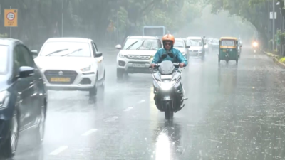 Rain lashes Delhi; waterlogging reported in several areas