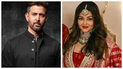 Aishwarya Rai and Hrithik Roshan reunite after 14 years at Ambani wedding; netizens fan-cast them in a romance drama