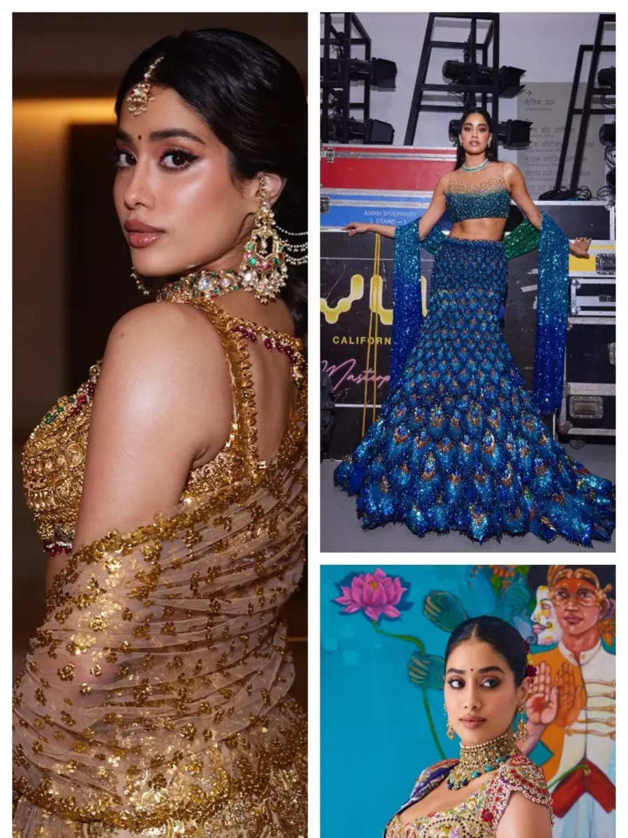 Janhvi's Style Diaries from Anant-Radhika's festivities