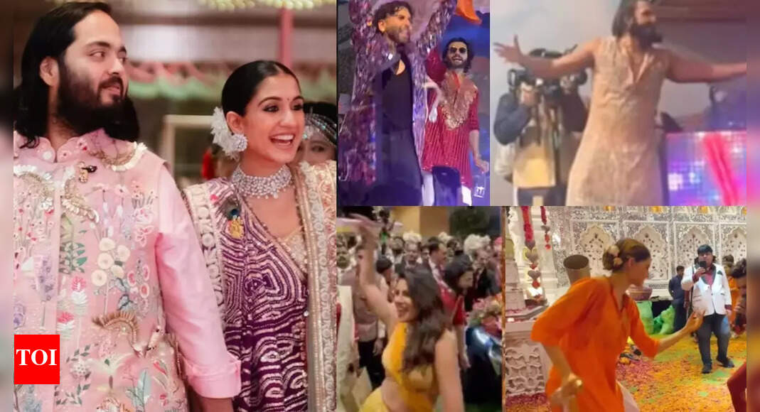 Unforgettable Bollywood Dance Moments at Anant Ambani and Radhika Merchant’s Wedding |