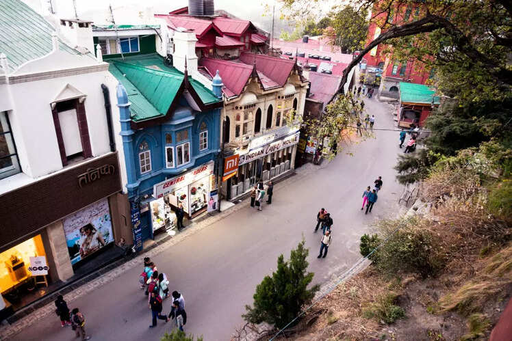 Shimla&rsquo;s Mall Road