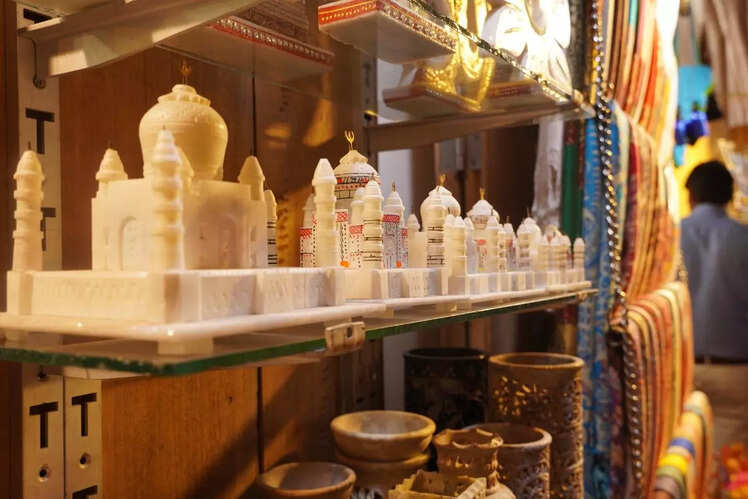 Agra&rsquo;s Taj Mahal souvenir shops
