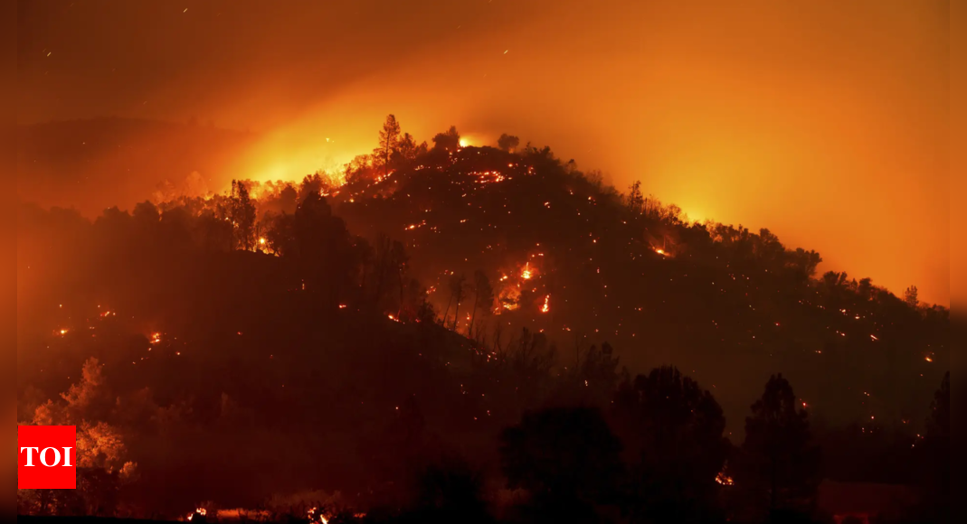 Wildfires in Southern California burn 30,000 acres, forcing over 1,000 residents to evacuate – Times of India