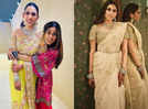Shloka Ambani's back to back stunning sari outings