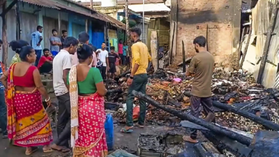 Alleged arson by Bru tribe sparks tension in Tripura