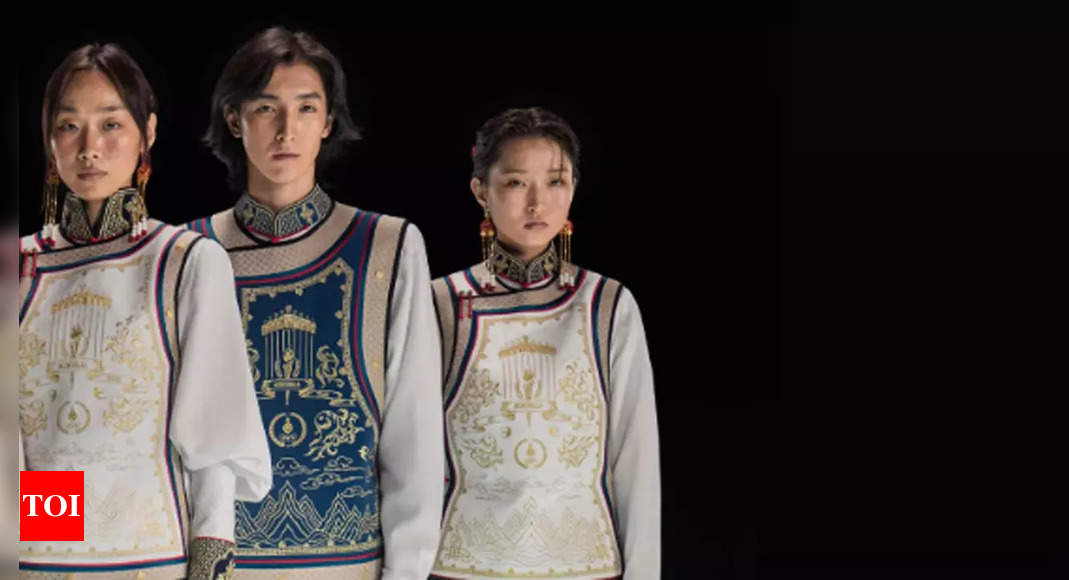 Mongolia's uniform for Paris 2024 opening gets 'gold' from fans