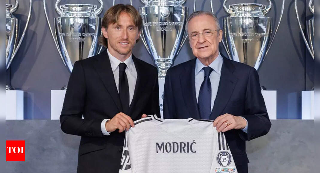 Luka Modric extends Real Madrid contract until 2025 | Football News ...