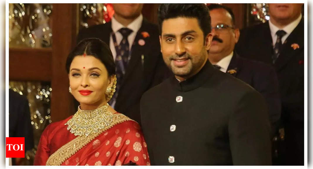 Amid rumours of separation with Aishwarya Rai, Abhishek Bachchan 'likes' a post on 'rising divorce cases' | – Times of India