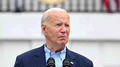 US President Joe Biden tests positive for Covid-19 while campaigning in Las  Vegas, has 'mild symptoms' - Times of India