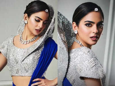 All about Isha Ambani's one-of-its-kind square diamond maang tikka