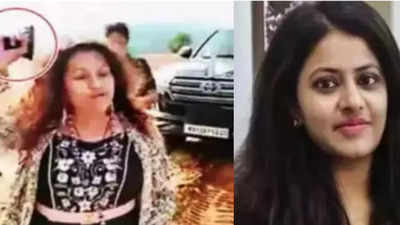 IAS officer Puja Khedkar's gun-toting mother Manorama Khedkar detained by Pune police