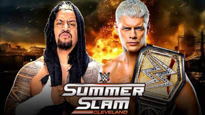 WWE SummerSlam 2024: Cody Rhodes vs Solo Sikoa Undisputed WWE ...