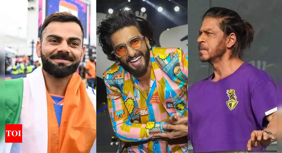 Virat Kohli surpasses Shah Rukh Khan, Ranveer Singh to become the most valued… | Cricket News – Times of India