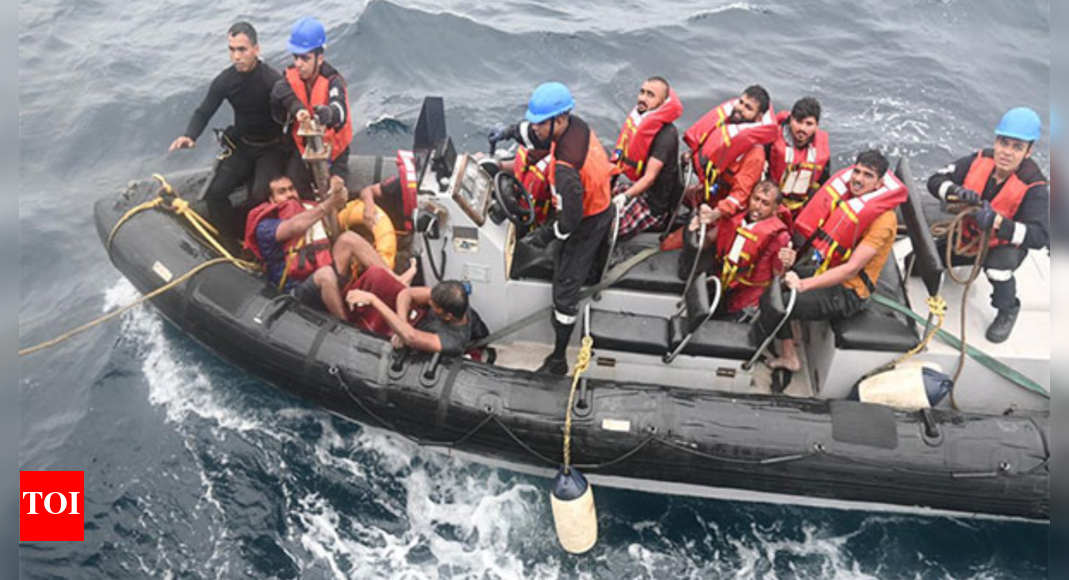 Eight Indians rescued off Oman coast return home; one body recovered ...