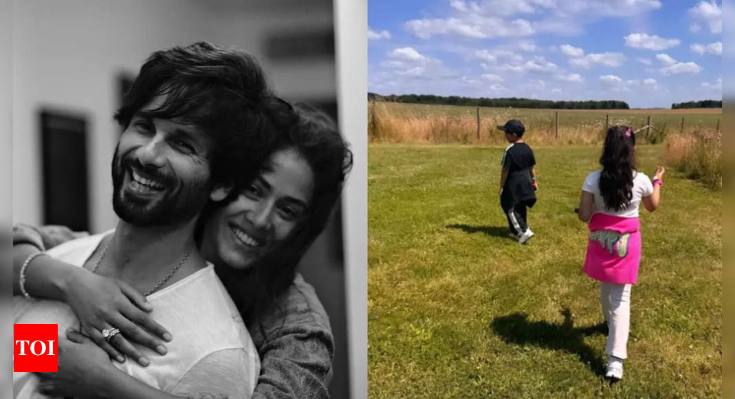 Shahid Kapoor and Mira Rajput Family Vacation